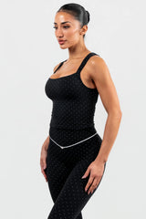 Cloud II™ Together Tank - Midnight Polka Dot