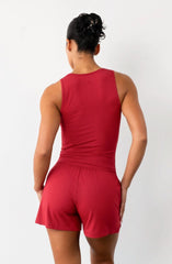 Vitality Float Rib V Tank - Crimson