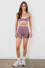 Cloud II™ Contrast Volley Short - Earthy Plum