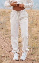 Vitality Cozy® Uni Jogger - Oat Marl - Varsity