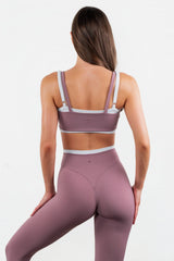 Cloud II™ Layered Bra - Earthy Plum