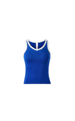 Vitality Motive Racer Tank - River Contrast