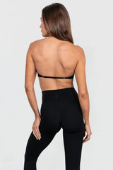 Cloud II™ Micro Halter Bra - Midnight