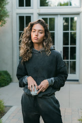 Vitality Homebody® Women's Hoodie - Midnight Washed