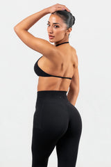 Cloud II™ Micro Halter Bra - Midnight