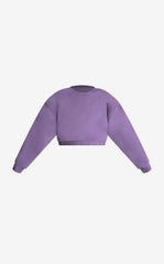 Vitality Cozy® Crop Crew - Violet