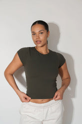 Cloud II™ Crew Tee - Olive