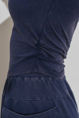 Vitality Essence Scrunch Tee - Oxford