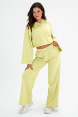 Vitality Homebody® Wide Leg Trouser - Pear Washed