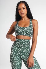 Vitality Pulse® Core Bra - Olive Feline
