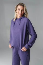 Vitality Studio® Uni Hoodie - Violet Marl