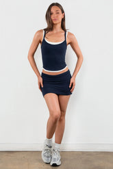 Cloud II™ Mini Skort - Nocturne