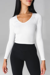 Vitality Synergy® V Long Sleeve - Snow