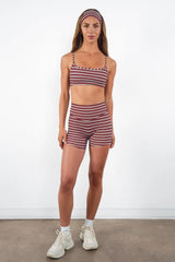 Cloud II™ Volley Short - Maroon Stripe