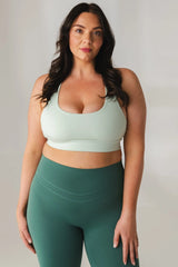 Vitality Revive® Racer Bra - Mint