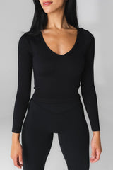 Vitality Synergy® V Long Sleeve - Midnight