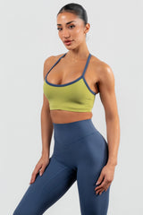 Cloud II™ Bar Bra - Cactus Contrast