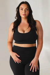 Vitality Revive® Racer Bra - Midnight