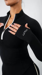 Cloud II™ Half Zip Top - Midnight Contrast
