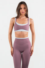 Cloud II™ Layered Bra - Earthy Plum
