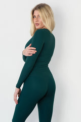 Cloud II™ Rib U Long Sleeve - Forest