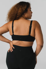 Cloud II™ Square Bra - Midnight