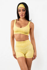 Cloud II™ V Bra - Sunny Microfloral