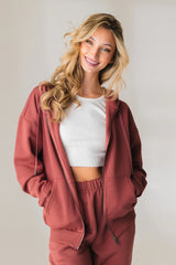 Vitality Cozy® Uni Zip - Rosewood