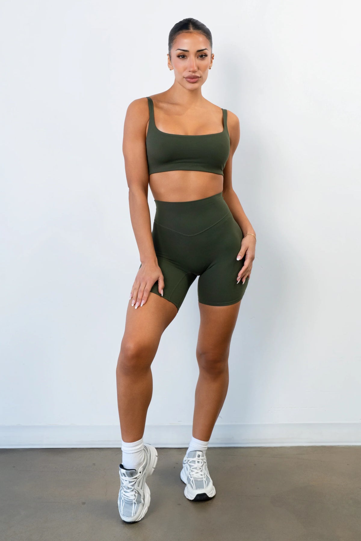 Cloud II™ Biker Short - Olive