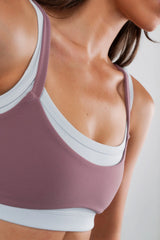 Cloud II™ Layered Bra - Earthy Plum