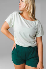 Vitality Versa®  Slouch Tee - Mint
