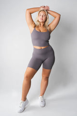 Cloud II™ Biker Short - Concrete
