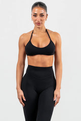 Cloud II™ Micro Halter Bra - Midnight