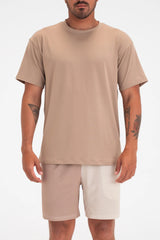 Vitality Motive Men's Crew Tee - Khaki