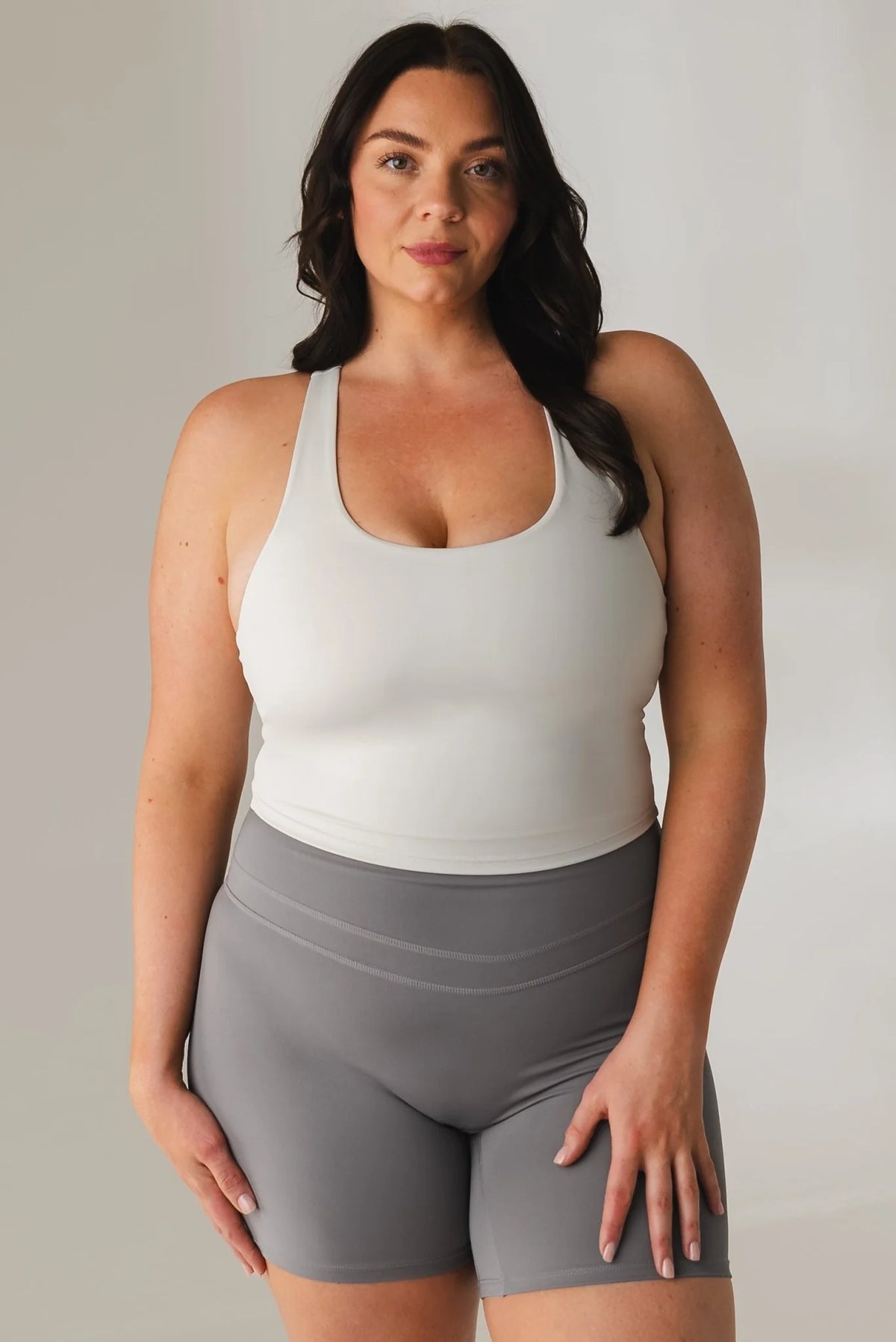 Vitality Revive® Racer Tank - Ash