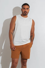 Vitality Motive Men's Crew Tank - Oat