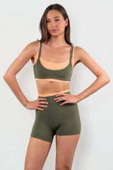 Cloud II™ Layered Bra - Fern