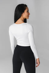 Vitality Synergy® V Long Sleeve - Snow