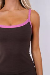 Vitality Daydream® Scoop Tank - Chocolate Heather