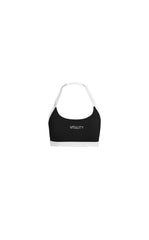 Cloud II™ Mini Halter Bra - Midnight Contrast