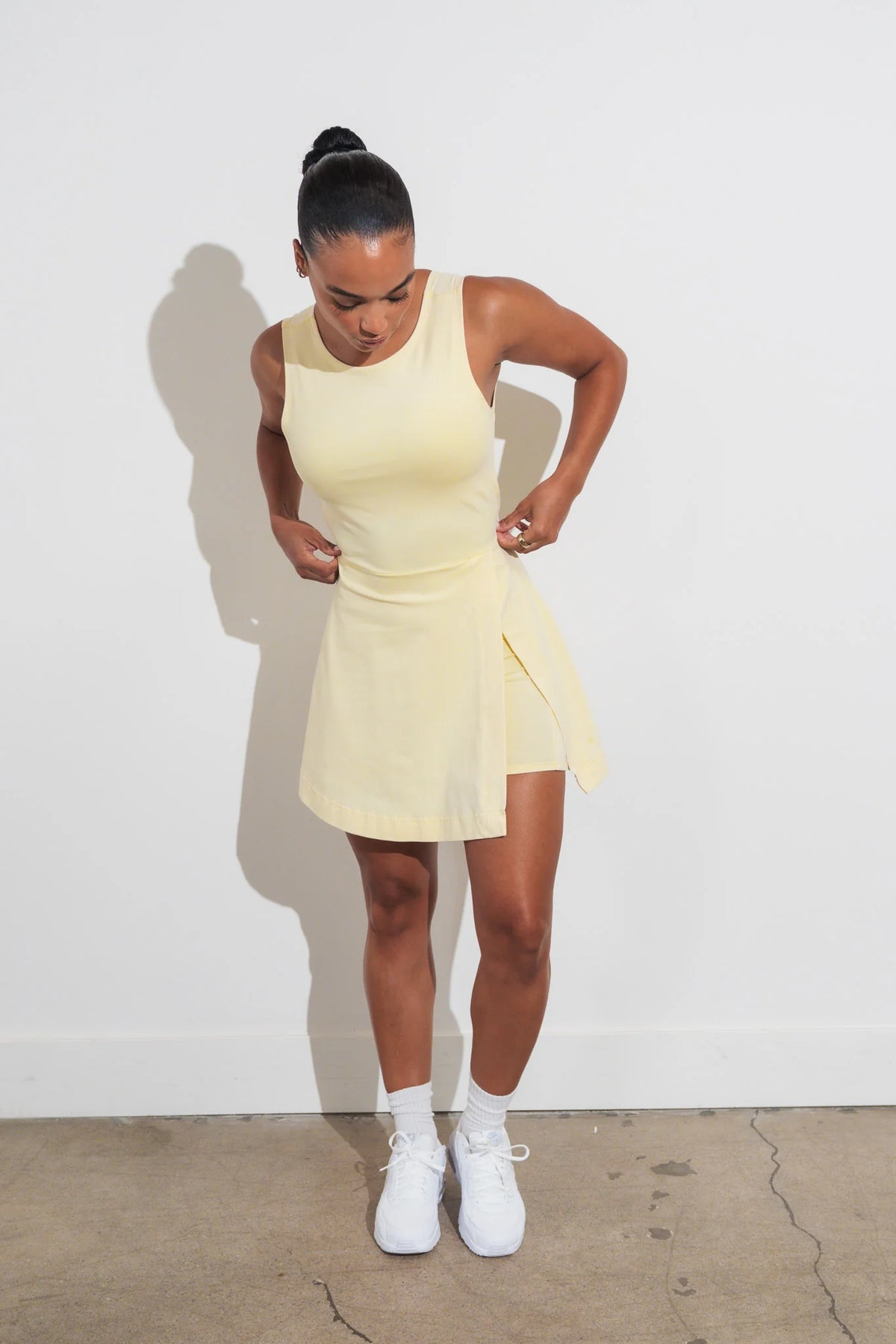 Vitality Essence Wrap Dress - Butter