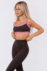 Vitality Daydream® Scoop Bra - Chocolate Heather